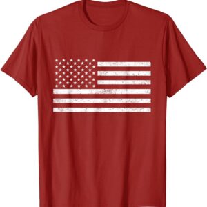 Vintage Distressed American Flag T-Shirt